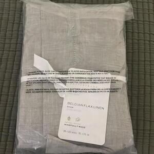 Pottery barn linen pillowcase king
